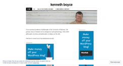 Desktop Screenshot of kennethboyce.com
